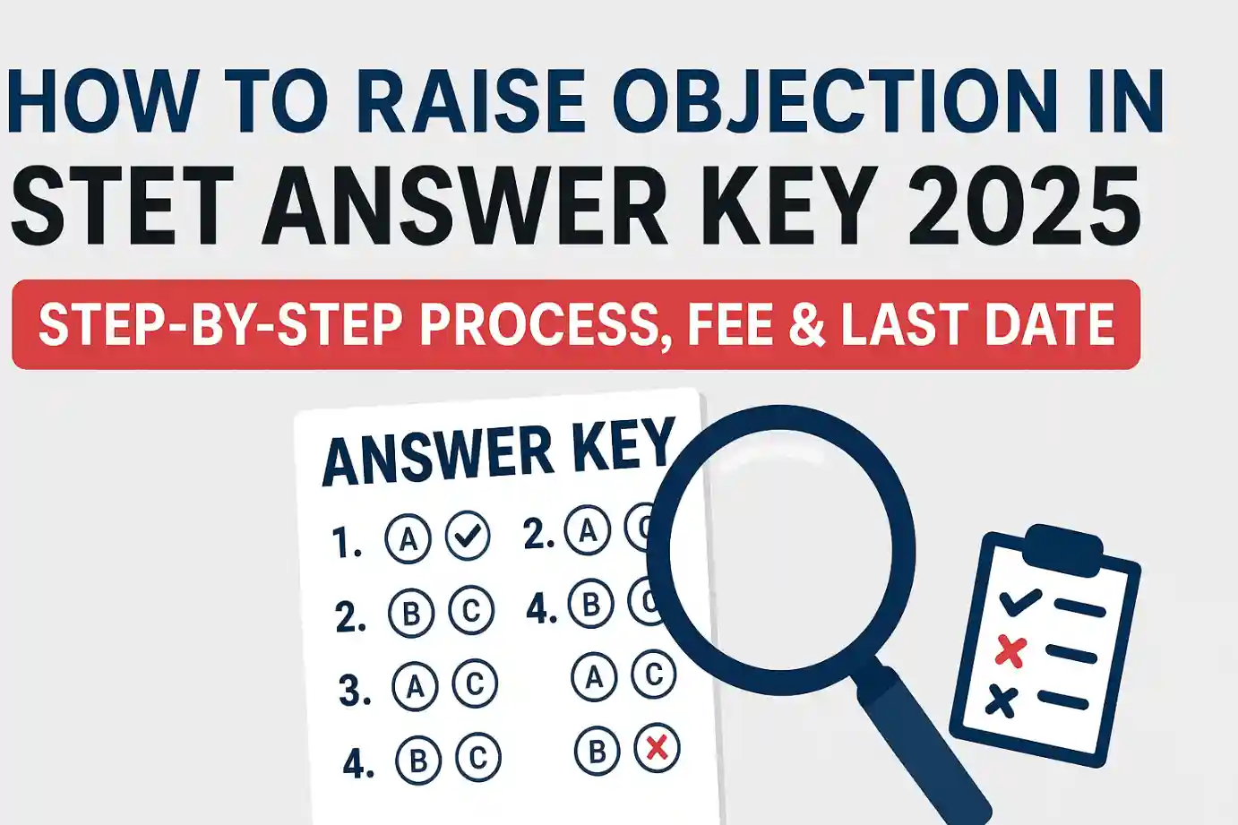 STET Answer Key 2025 Objection