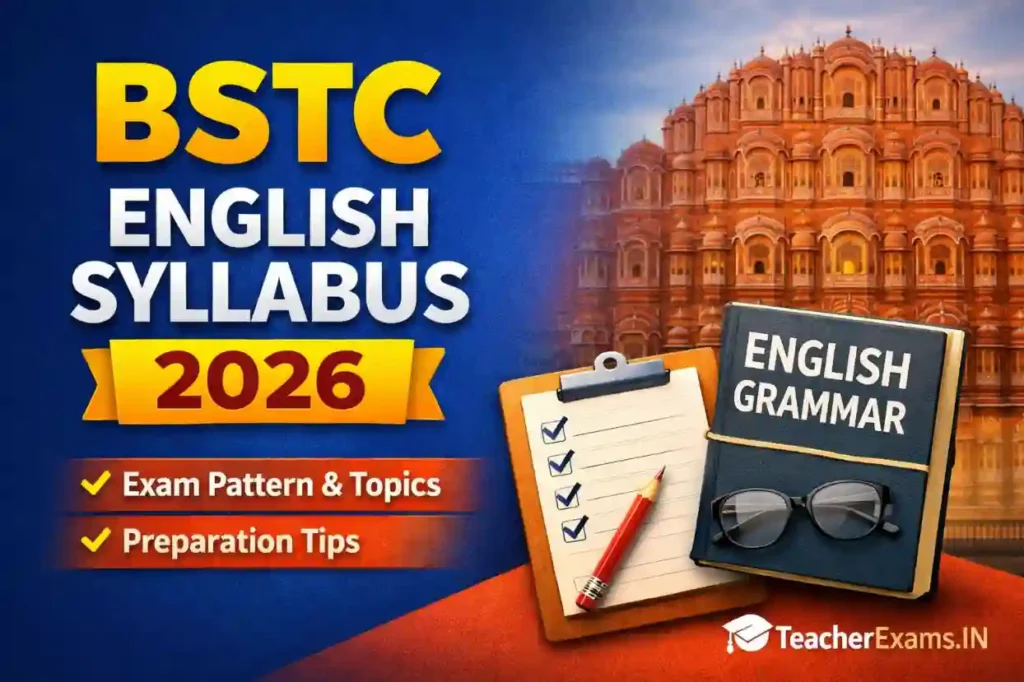 BSTC English Syllabus