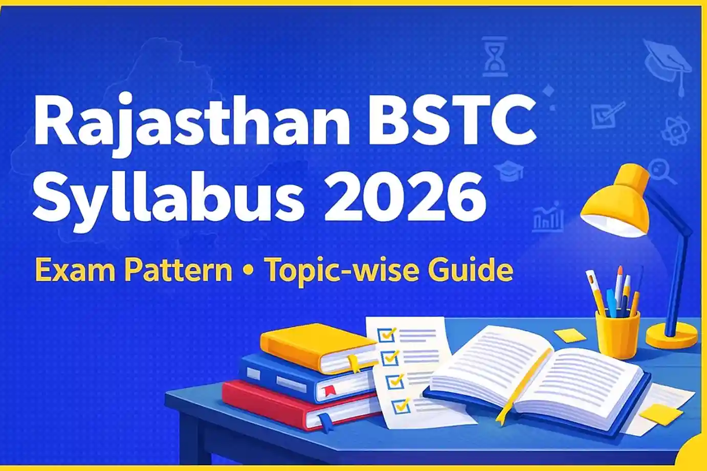 Rajasthan BSTC Syllabus 2026