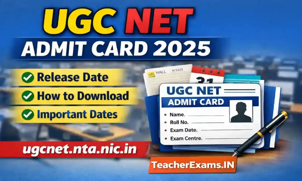 UGC NET Admit Card 2025
