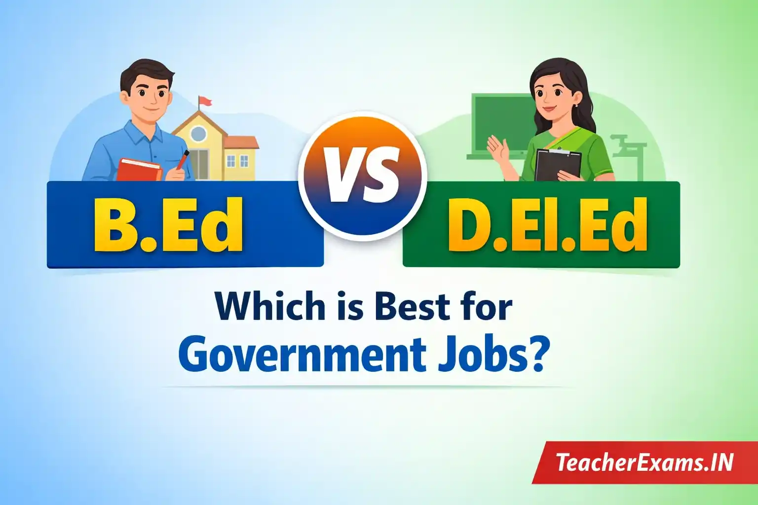 B.Ed vs D.El.Ed