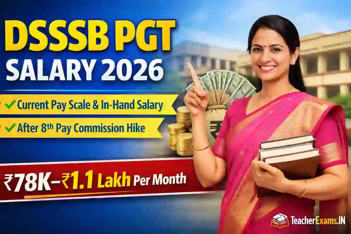 DSSSB PGT Salary 2026