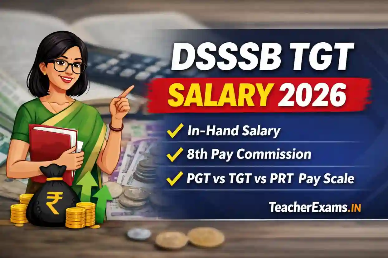DSSSB TGT Salary 2026